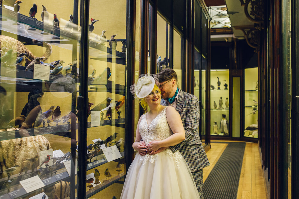 Fun &amp; Quirky Natural History Museum Tring Wedding