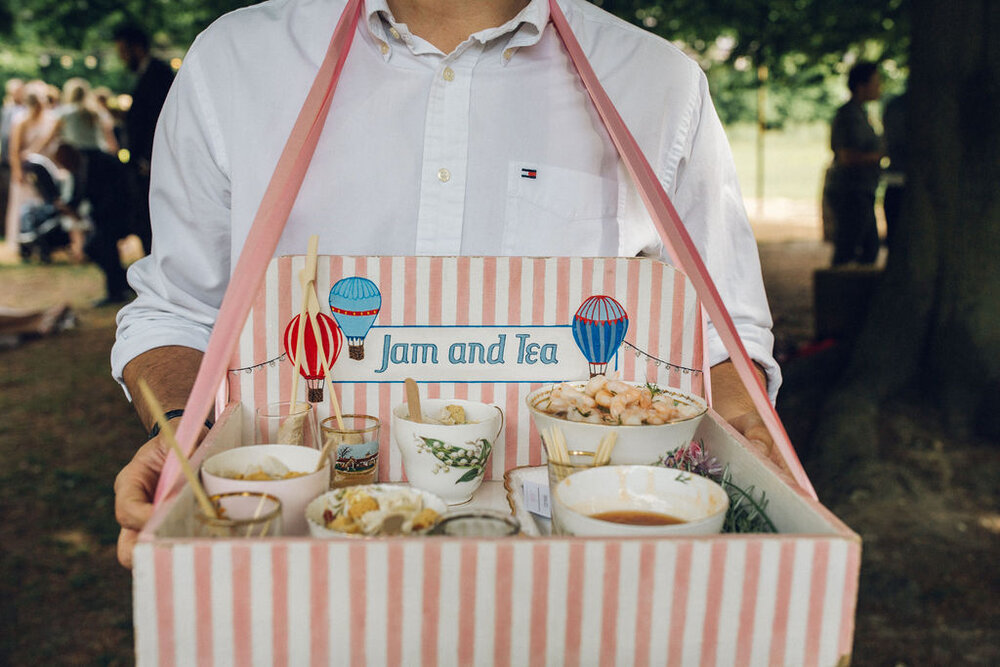 Relaxed Wedding at the Dreys, Kent - Fun Wedding Canapes