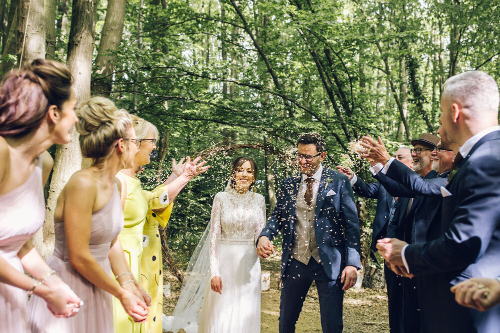 Relaxed Wedding at the Dreys, Kent - Woodland Wedding Photography