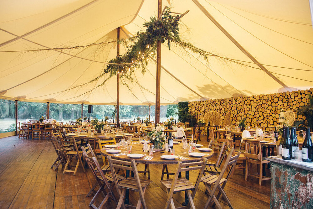 Relaxed Wedding at the Dreys, Kent - Woodland Wedding Boho Marquee