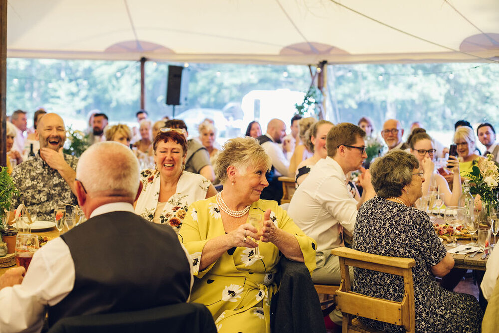 Relaxed Wedding at the Dreys, Kent - Boho Marquee Wedding 