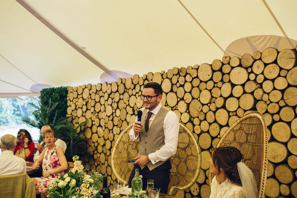 Relaxed Wedding at the Dreys, Kent - Boho Marquee Wedding 