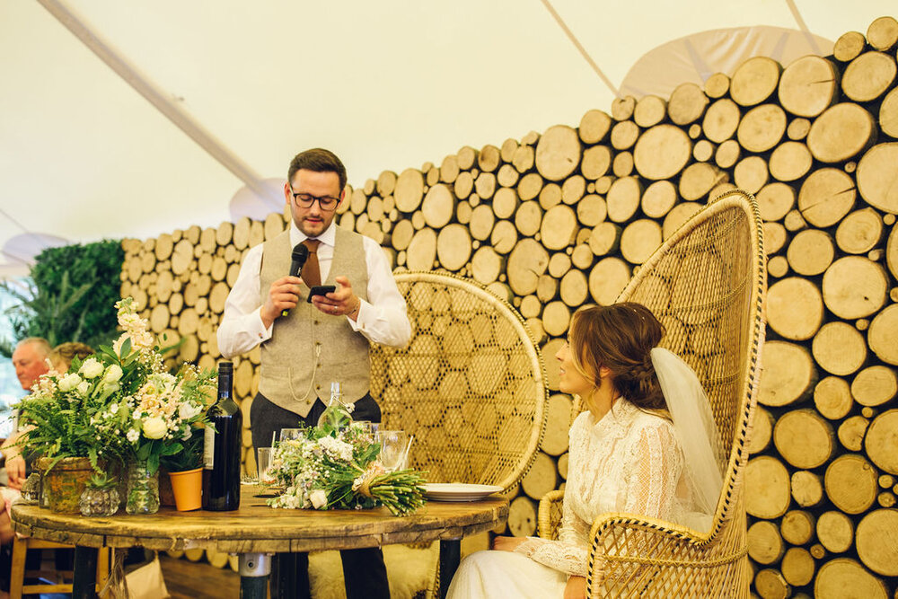 Relaxed Wedding at the Dreys, Kent - Boho Marquee Wedding 