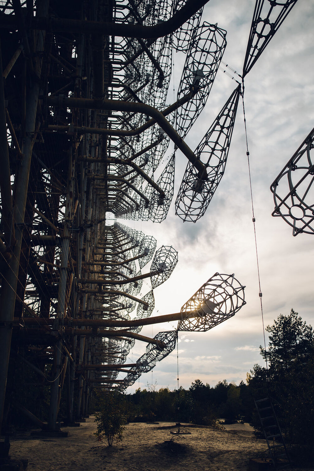 Travel photography - Chernobyl exclusion zone and Pripyat tour Abandoned Duga Radar