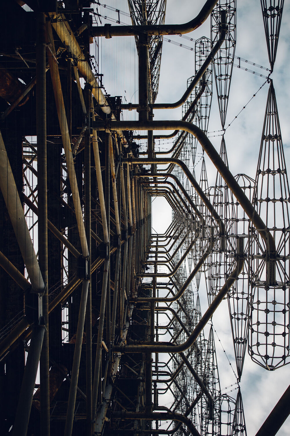 Travel photography - Chernobyl exclusion zone and Pripyat tour Abandoned Duga Radar