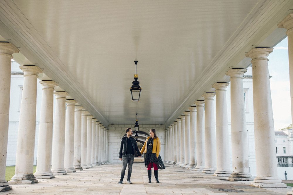 Greenwich Couples session london wedding photographer