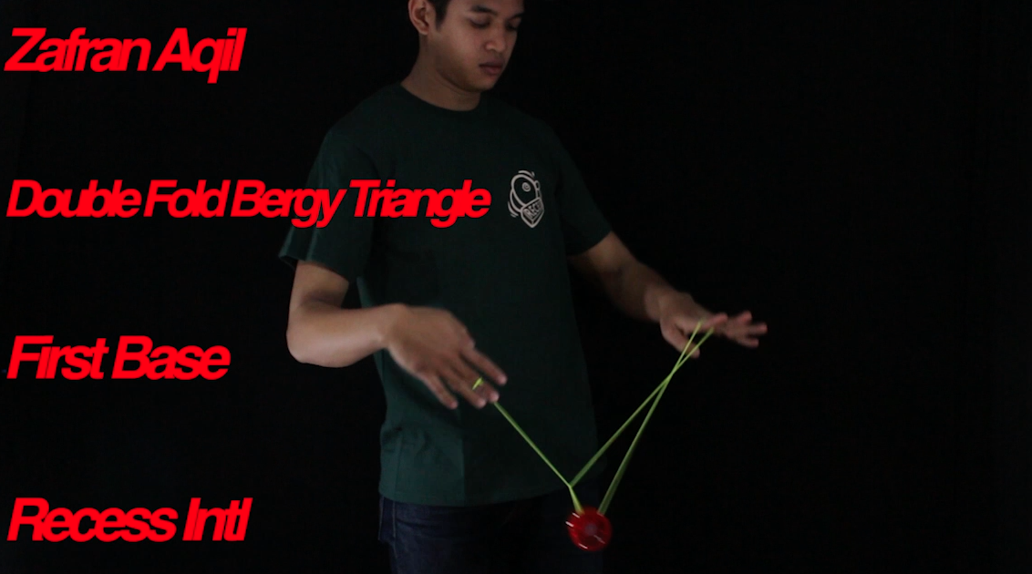 Double Fold Bergy Triangle - Zafran Aqil