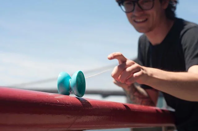 Grinding; you know what I keep in the lining. - @kingpush Blue First Base restock available now at your favorite Yoyo store