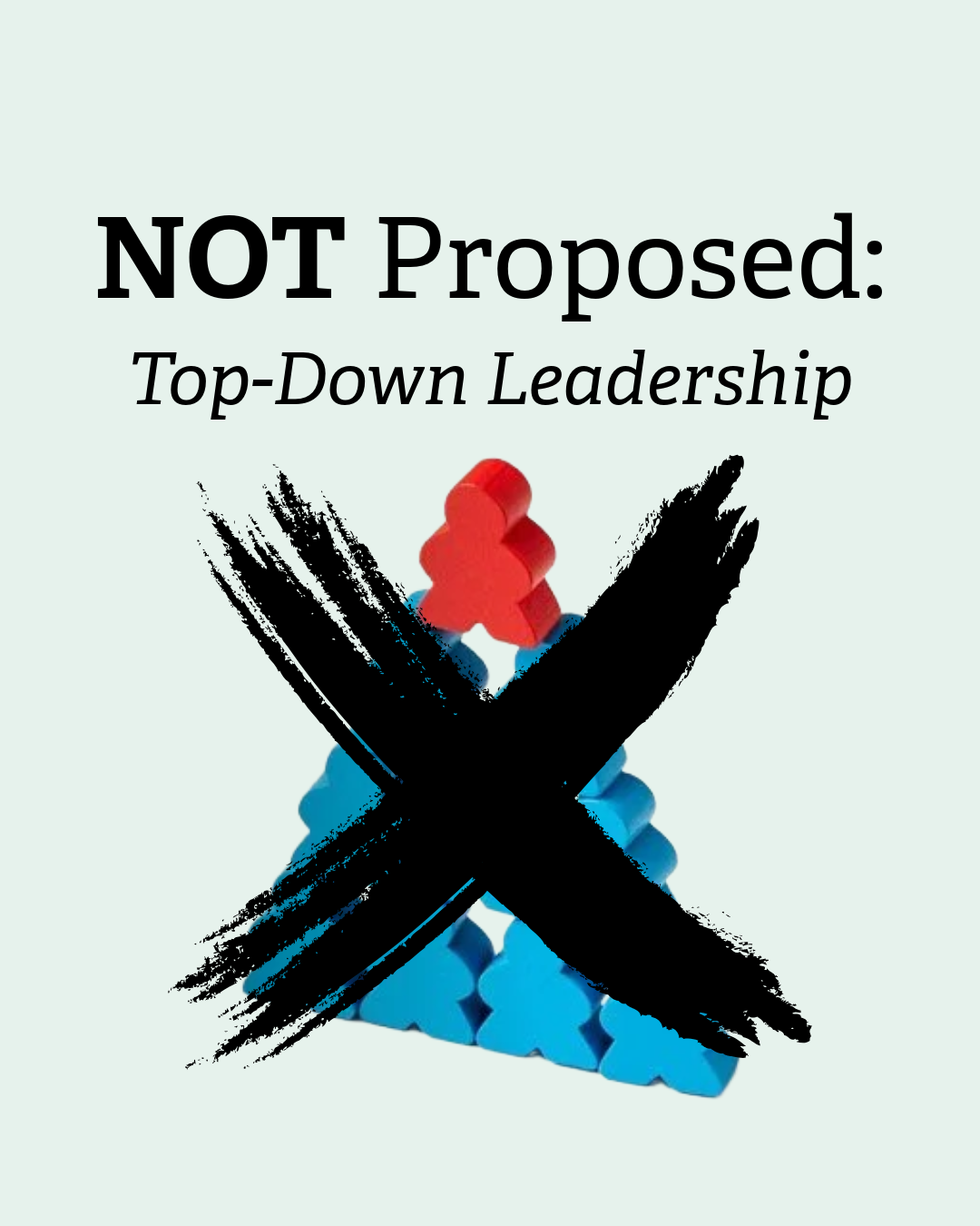 NOT Proposed: Top-Down Leadership