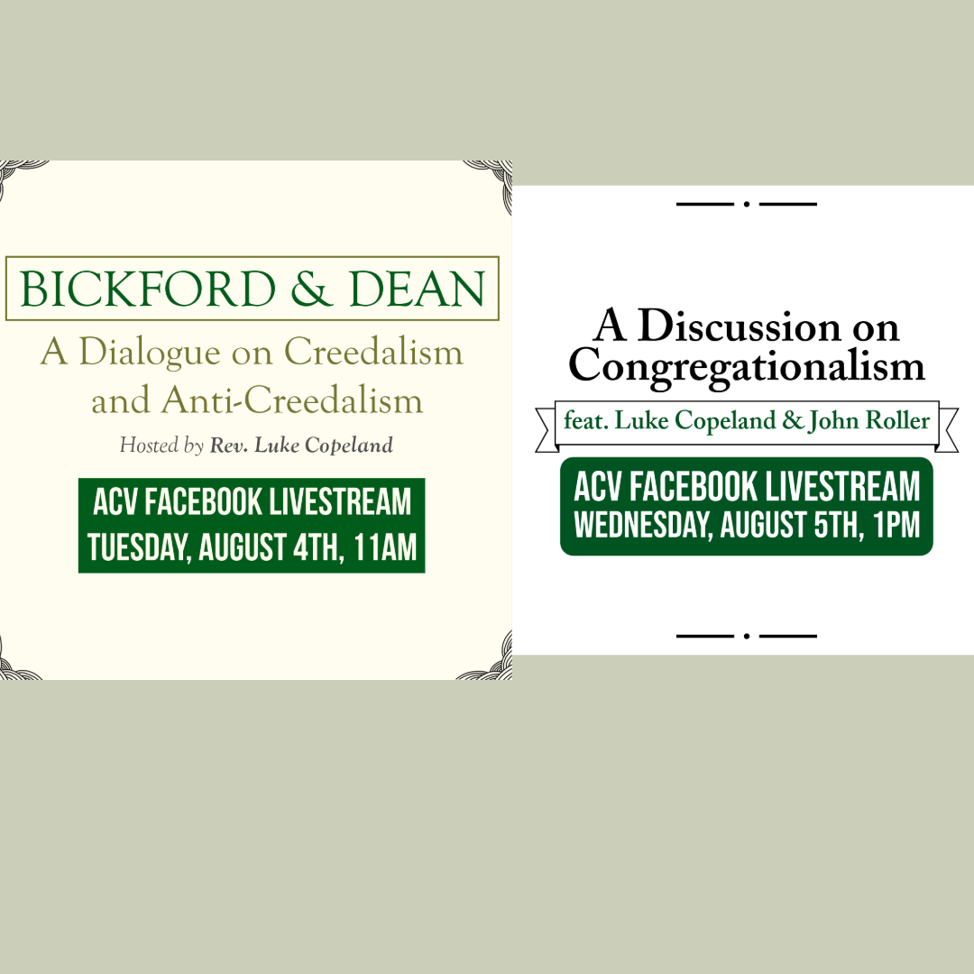 LIVESTREAM DISCUSSIONS: Bickford &amp; Dean, Copeland &amp; Roller