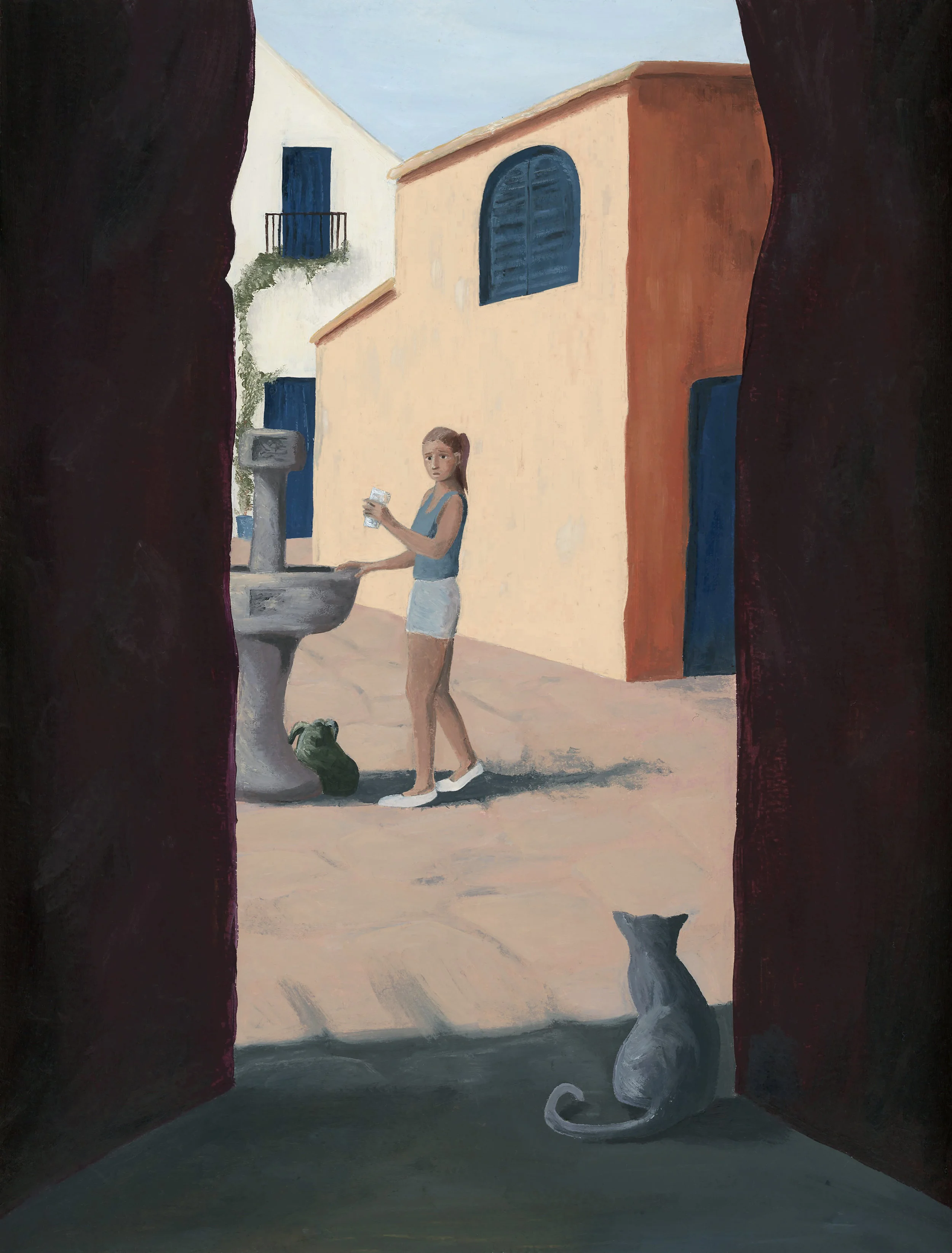 Oil on Illustration board