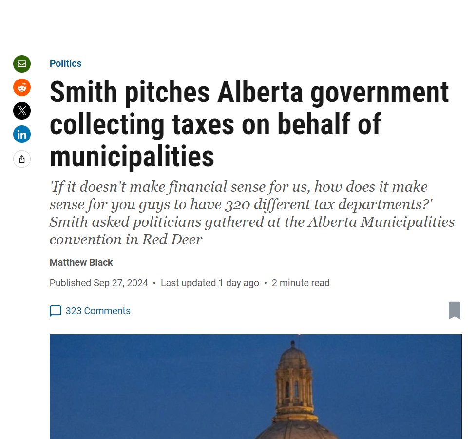 Premier's Remarks at ABmunis