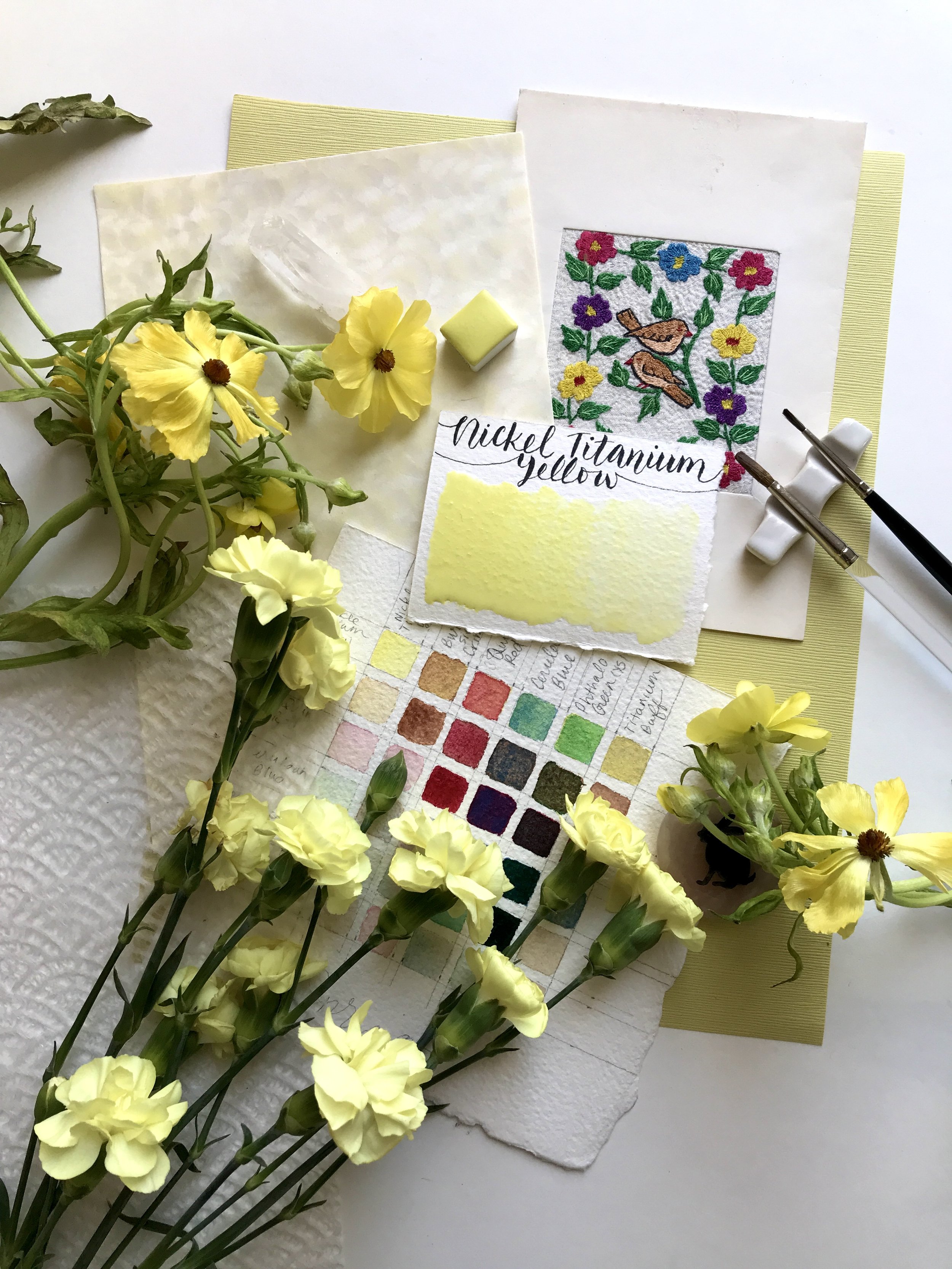 Nickel Titanium Yellow_Stoneground Paint Co.