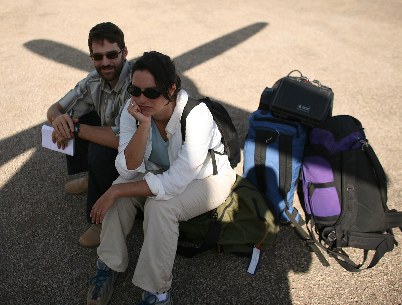 Stranded on a remote airstrip in Baidoa, Somalia