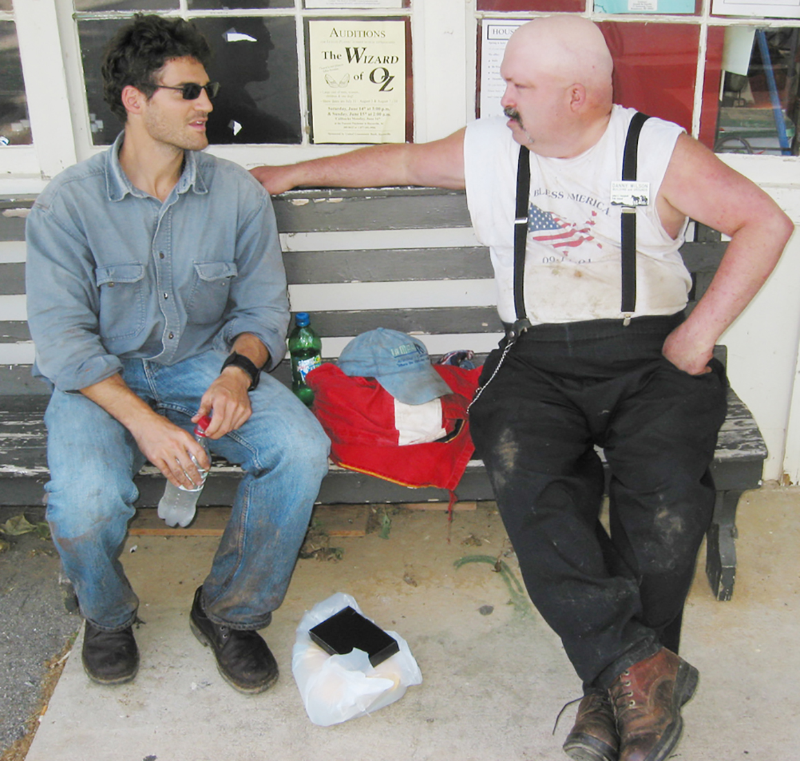 Getting the lay of the land in Murphy, North Carolina, 2002