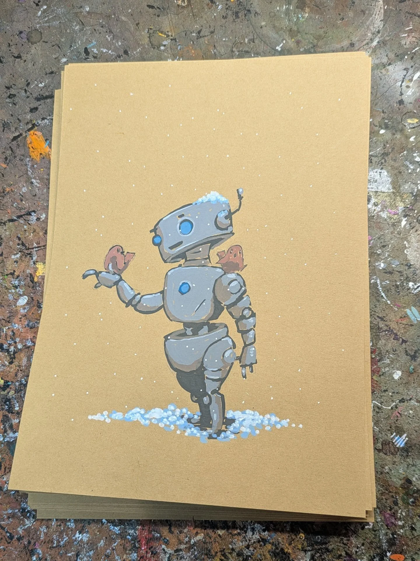 Heyo! Visit me and some other talented folks this Saturday at St. Francis Church in Staunton, VA - 10 AM - 2 Pm
#artmarket #craftshow #whimsicalart