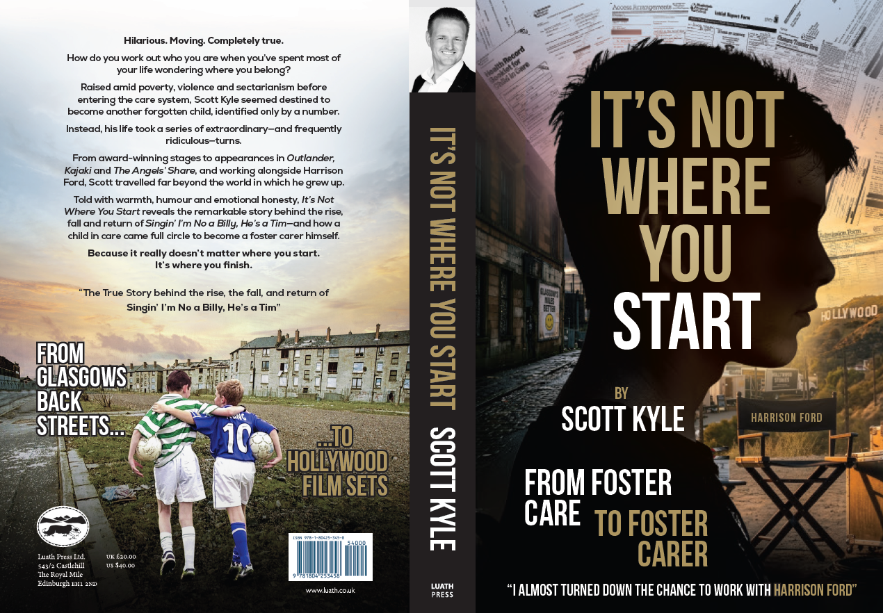 It's Not Where You Start (Signed Paperback Book)