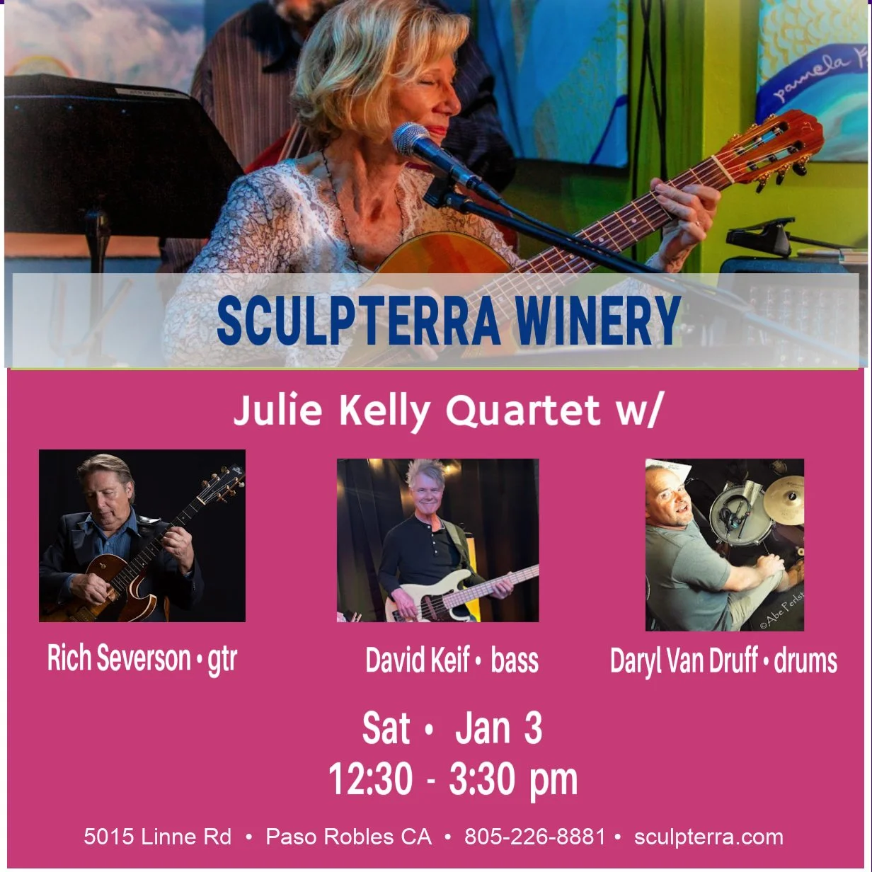 Julie Kelly w/ The Rich Severson Trio