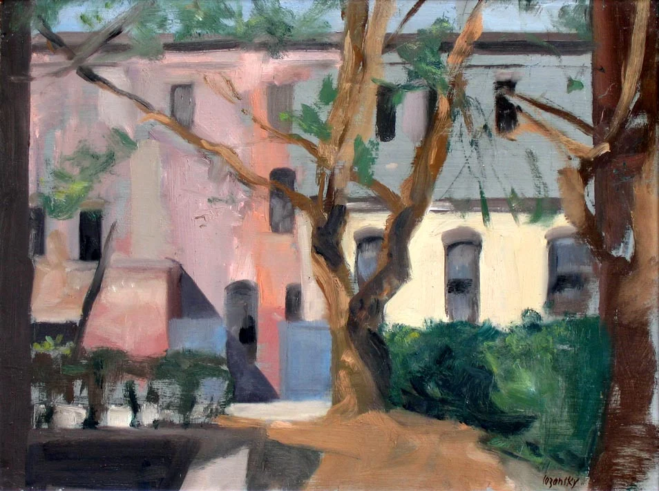 Rue du Cherche-Midi, Paris oil on board 16 x 12