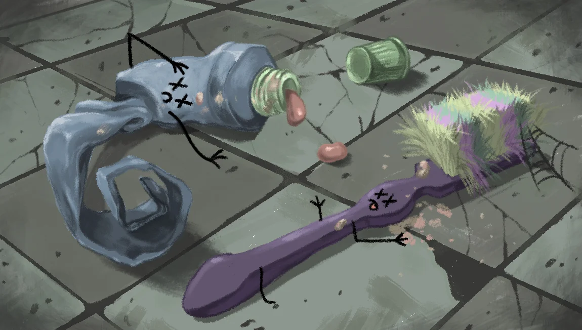 Dead Paste and Brush