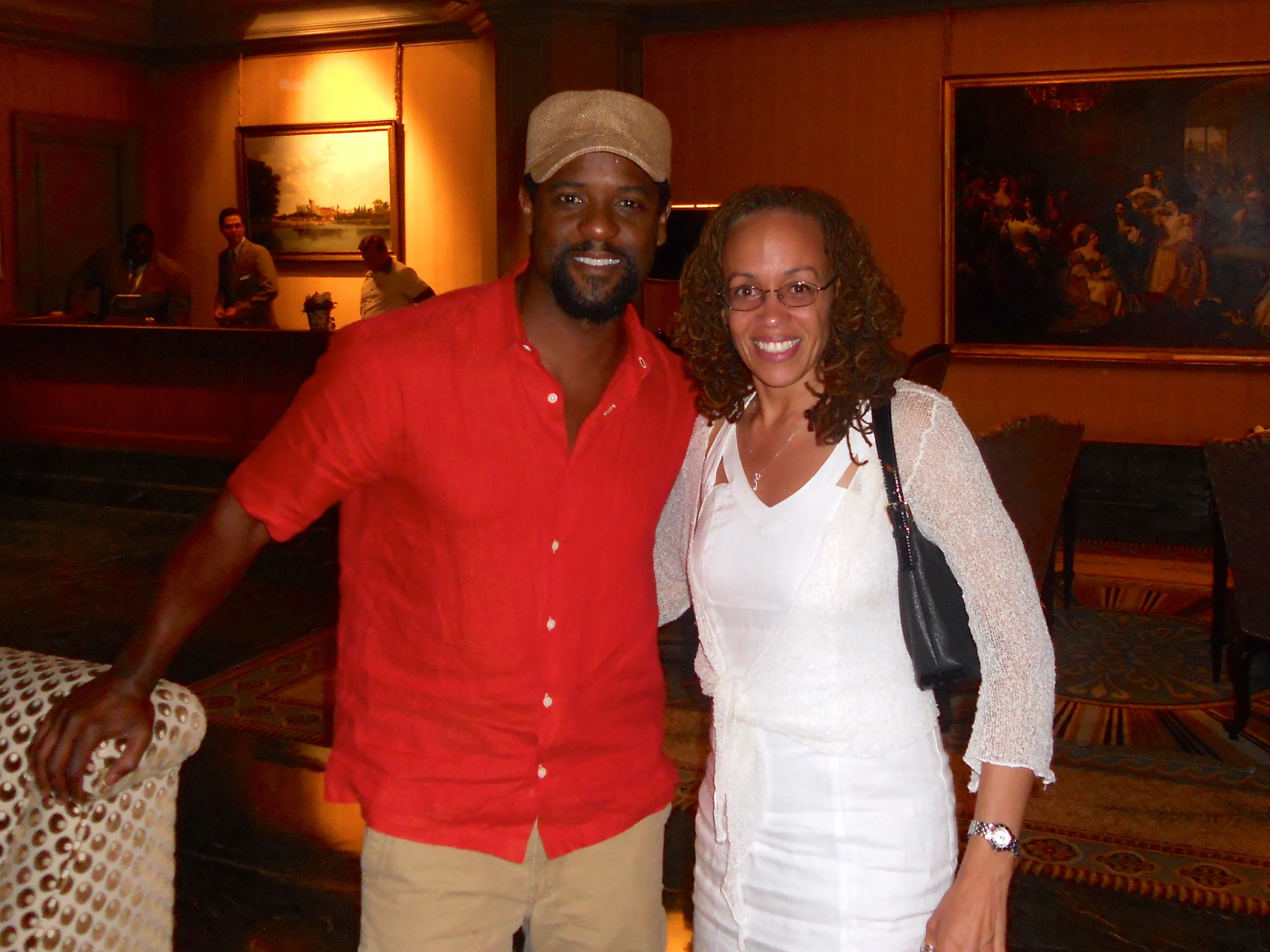 The one and only fine and friendly Blair Underwood! So great to connect with him and his fam. Catch him in "Ironside" on NBC this fall!