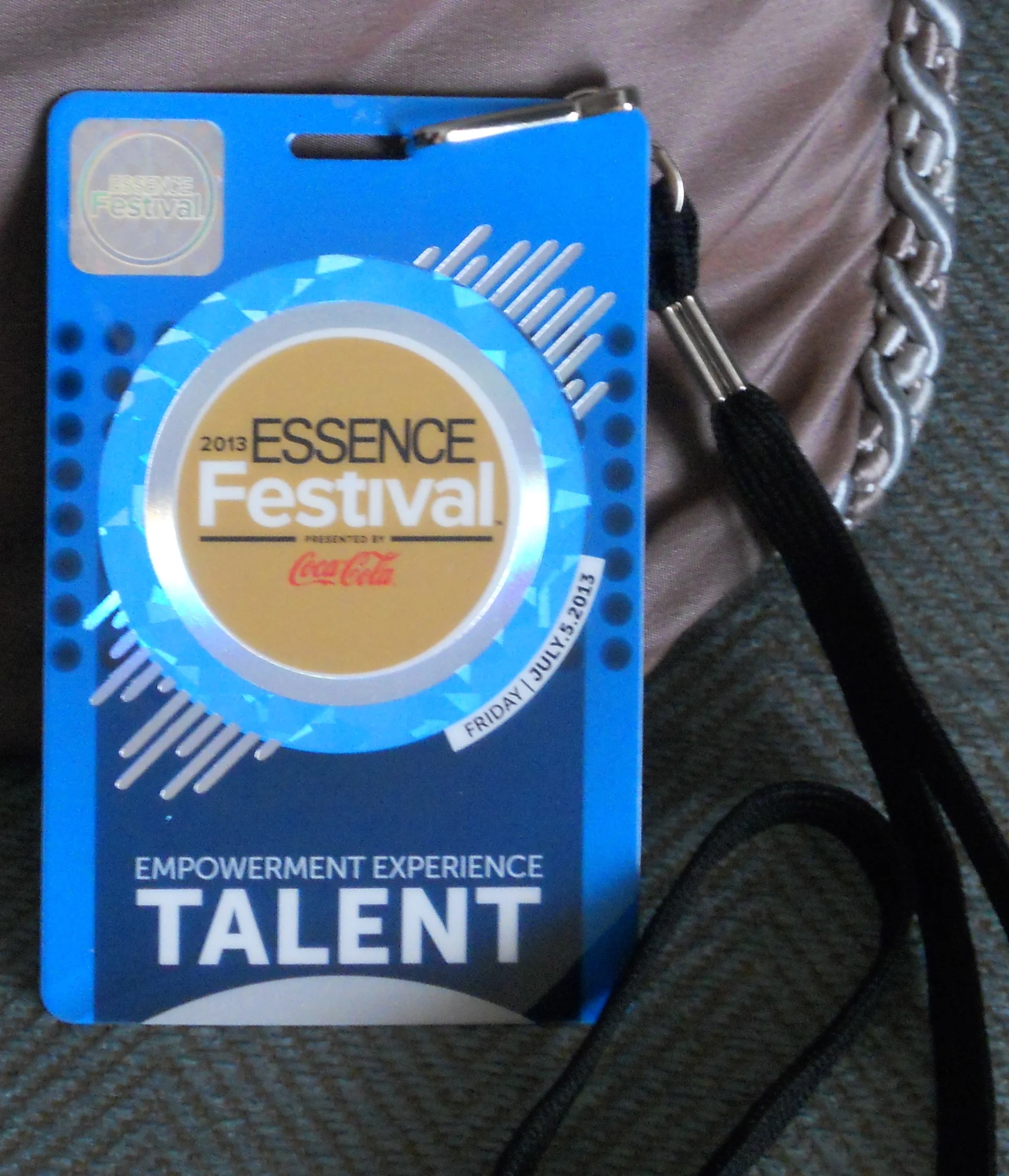 My all-access Talent pass.