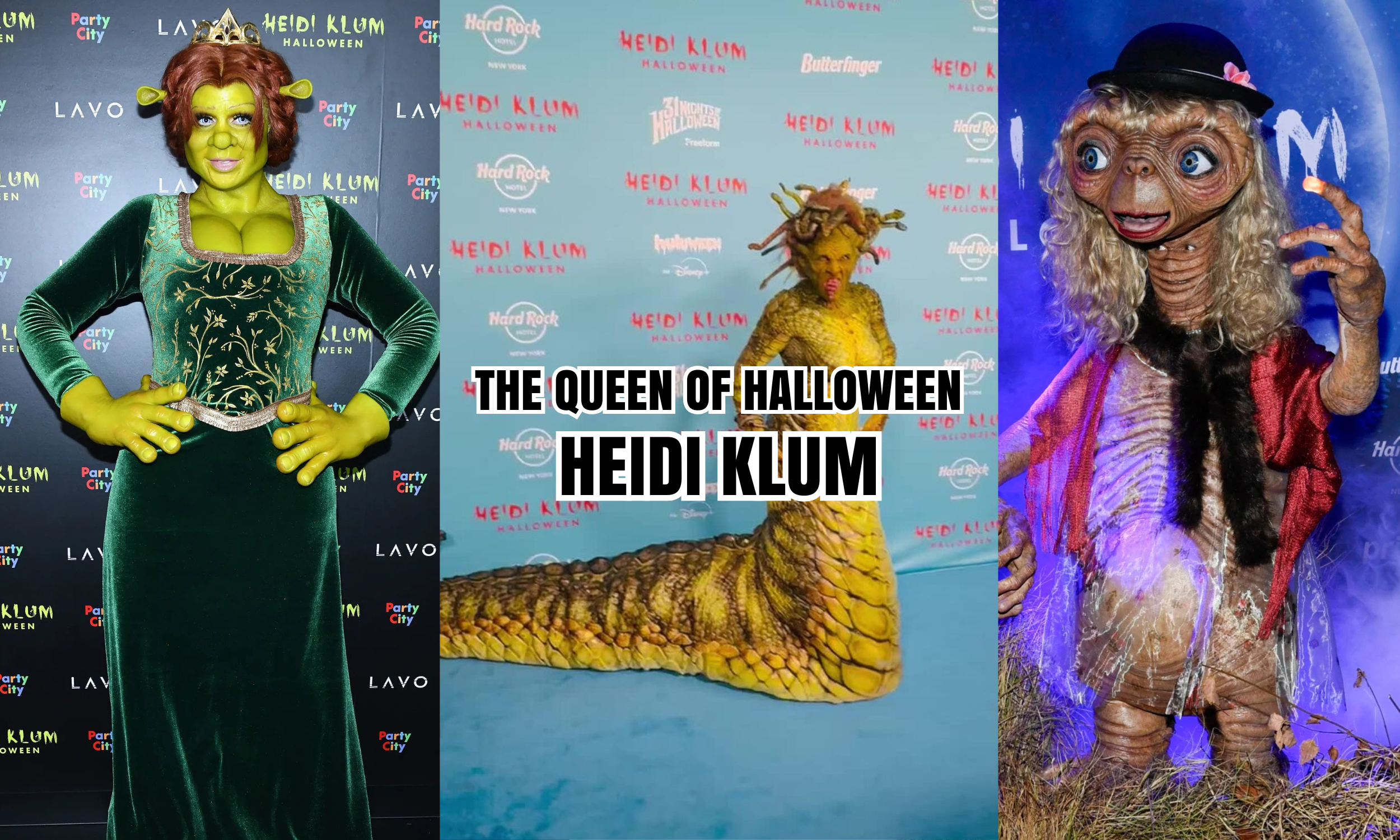 Heidi Klum: The Queen of Halloween&nbsp;