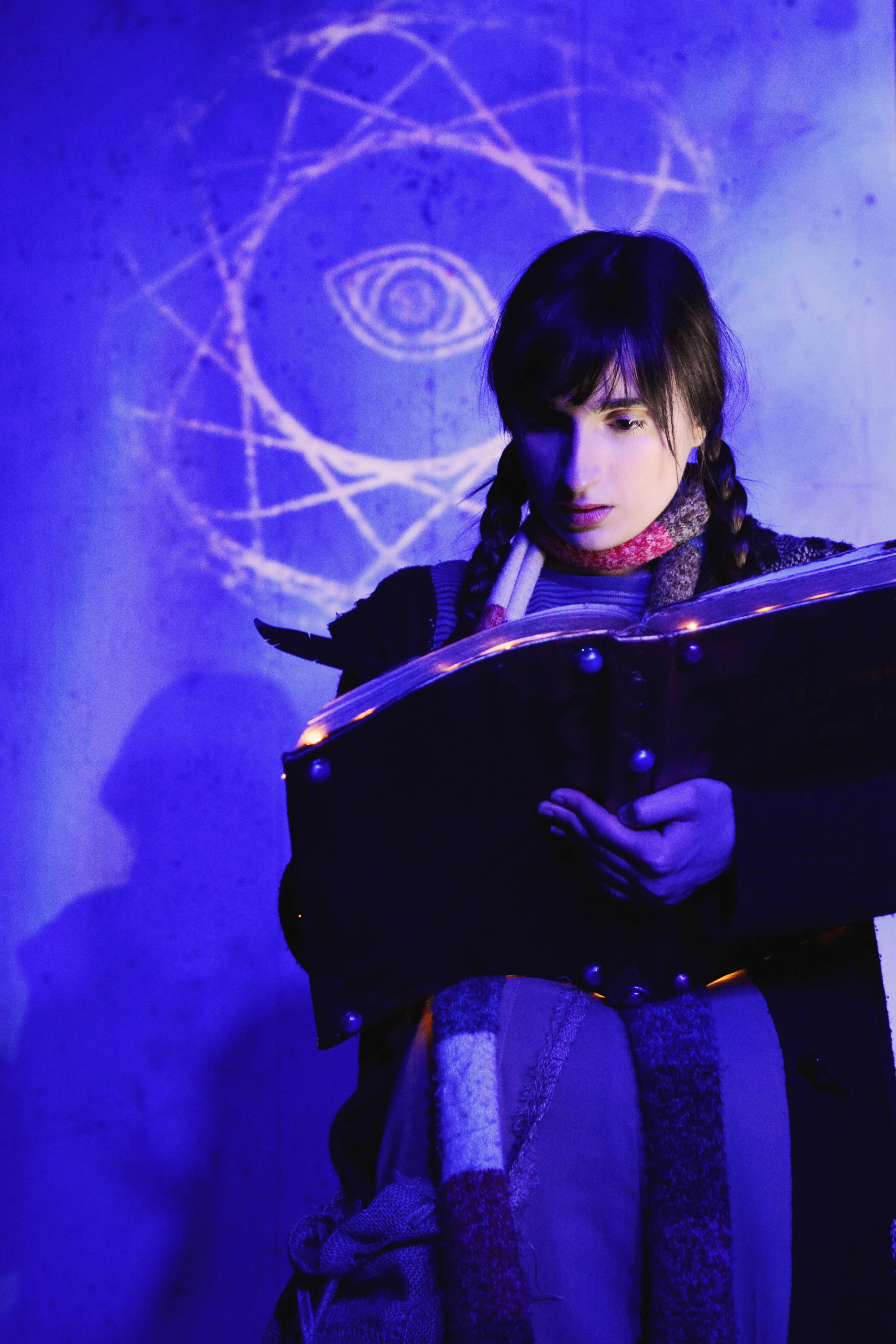 Production photos @ Theatre Row: Jennifer Paldino as Isidora