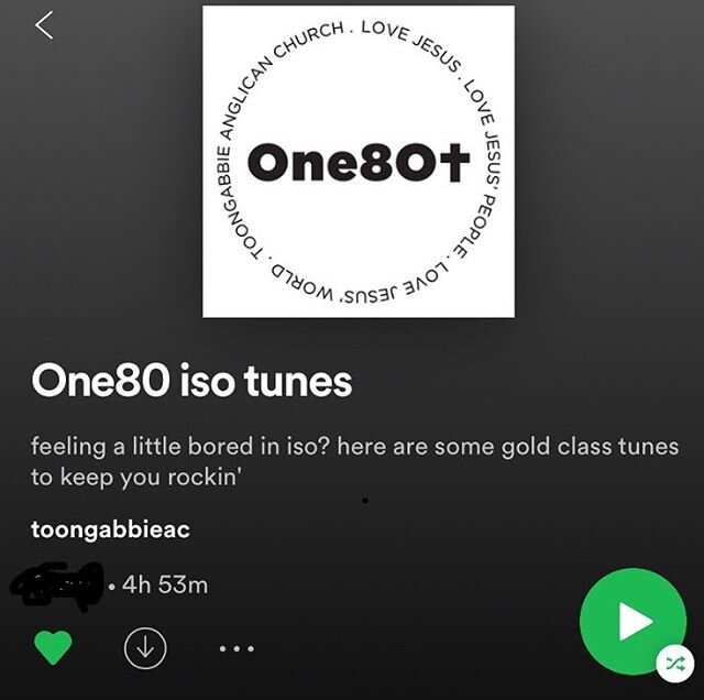 In case you missed it, there is now a ONE80 iso tunes Spotify playlist 🤩🤘if you have any troubles finding it shoot us a DM 😃 can&rsquo;t wait to see you guys back at One80 next week !! 🙌