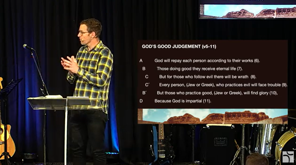 3 | Romans: God's Good Judgement | Romans 2:1-16 | 01/09/24