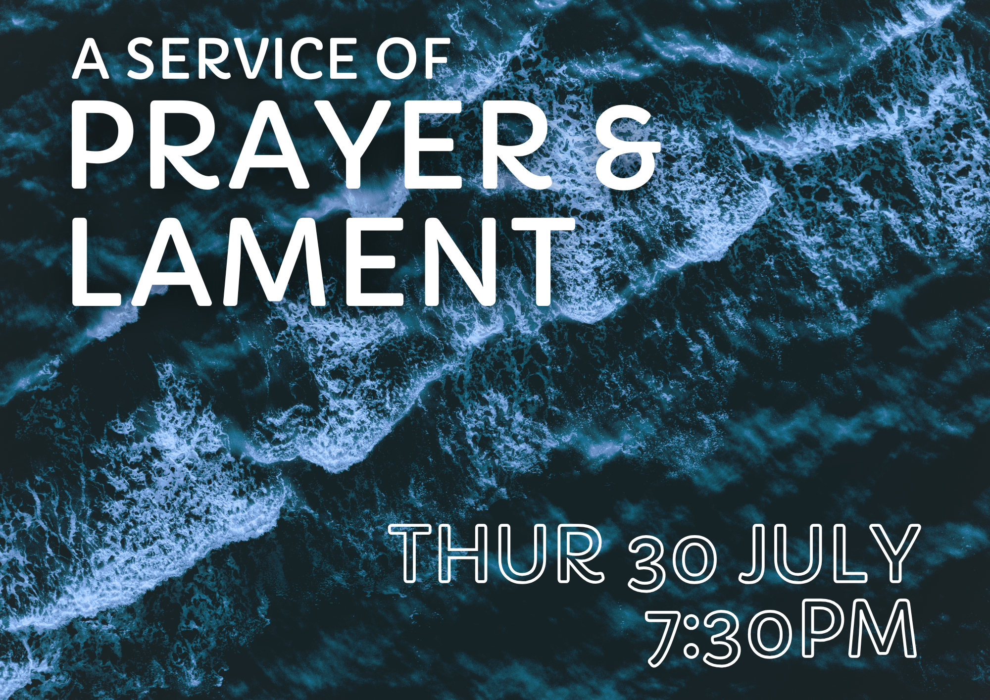 Service of Prayer and Lament
