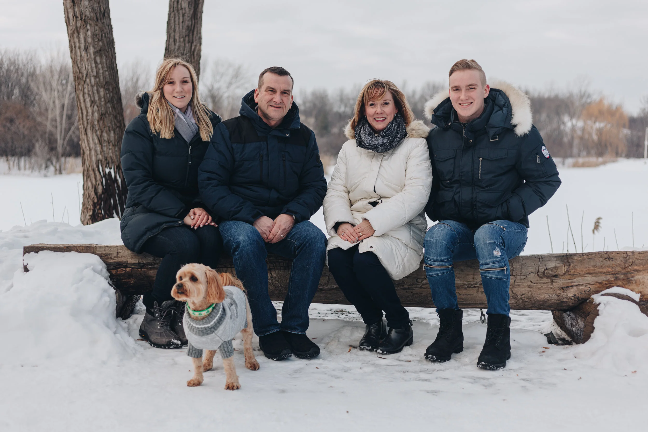 Winter Family Photo Session