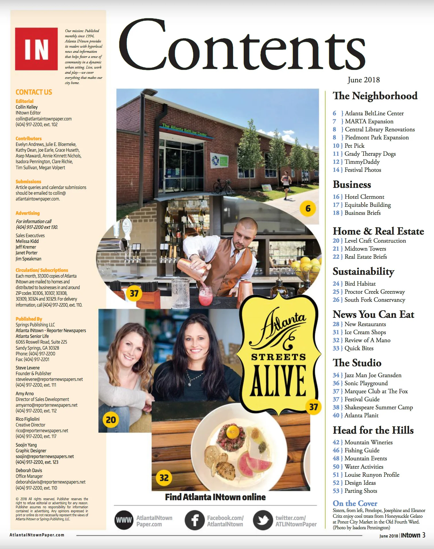 What a great looking Content Page! Atlanta INtown has really become the "go to" for all things Atlanta.