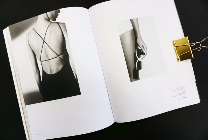 (This spread is from Cereal Magazine, a publication we keep in office for inspiration. Their imagery, copy and layout are stunningly simple)