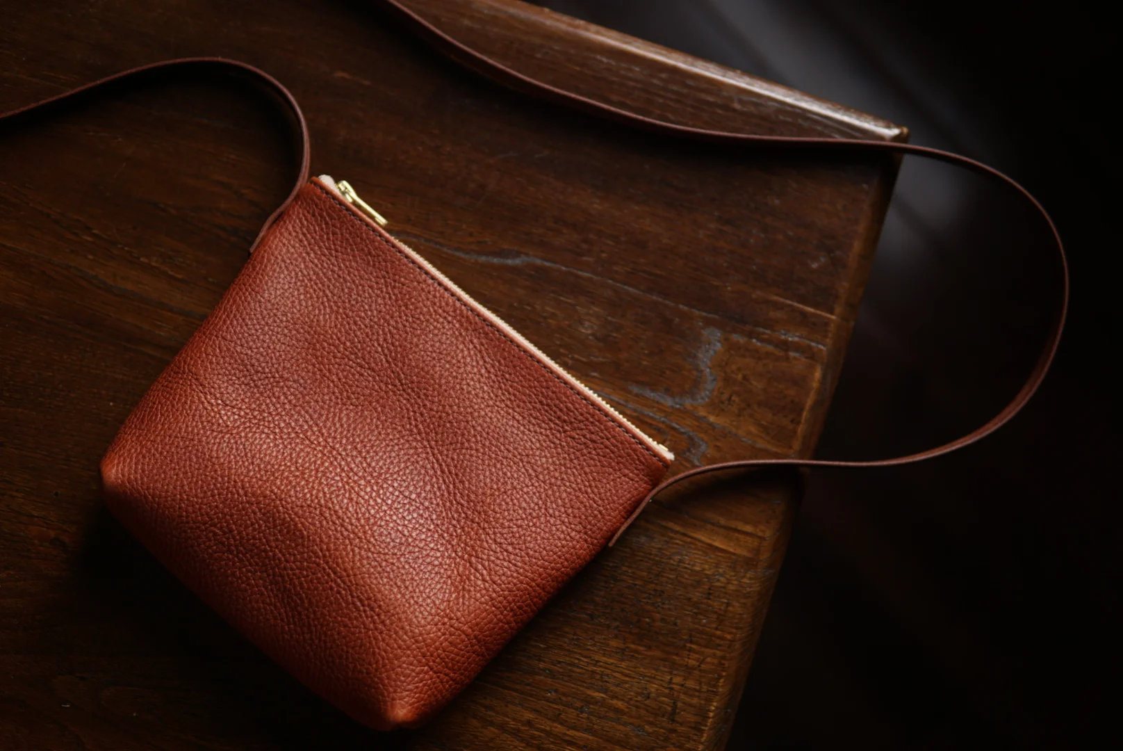 Zippered Crossbody Purse