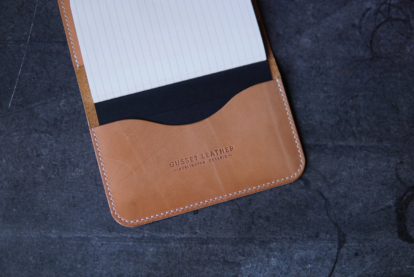 Moleskine/Passport Cover (Russet) — GUSSET LEATHER