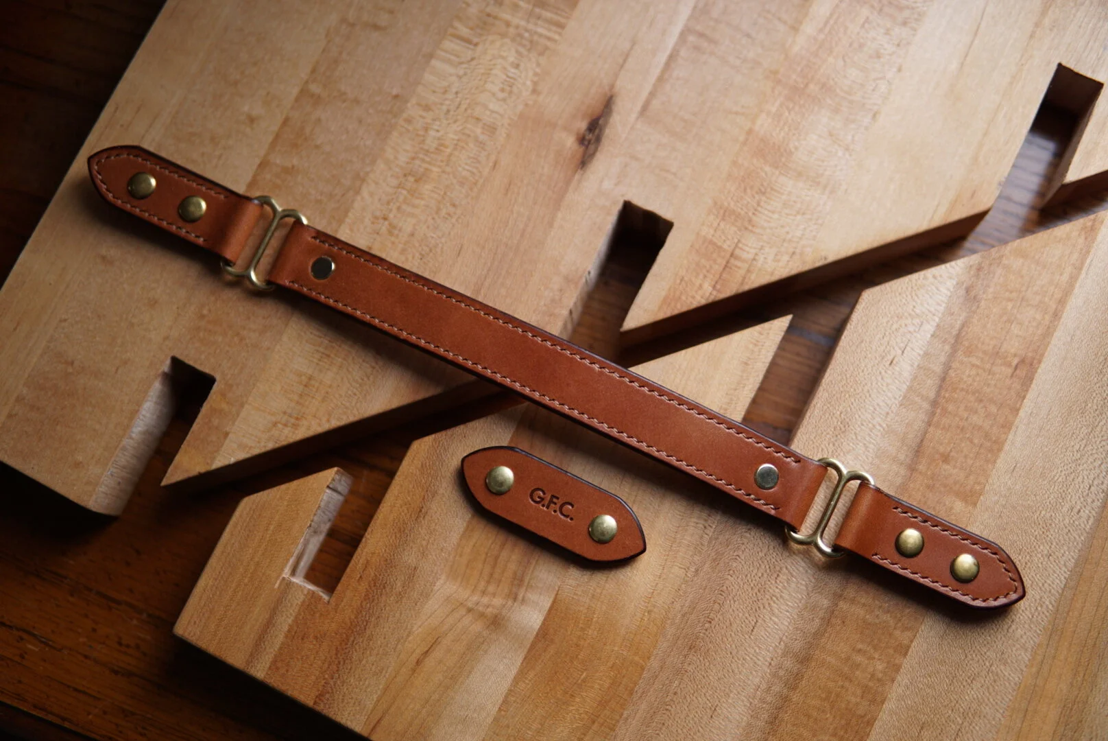 Custom Handstitched Gun Case Handle