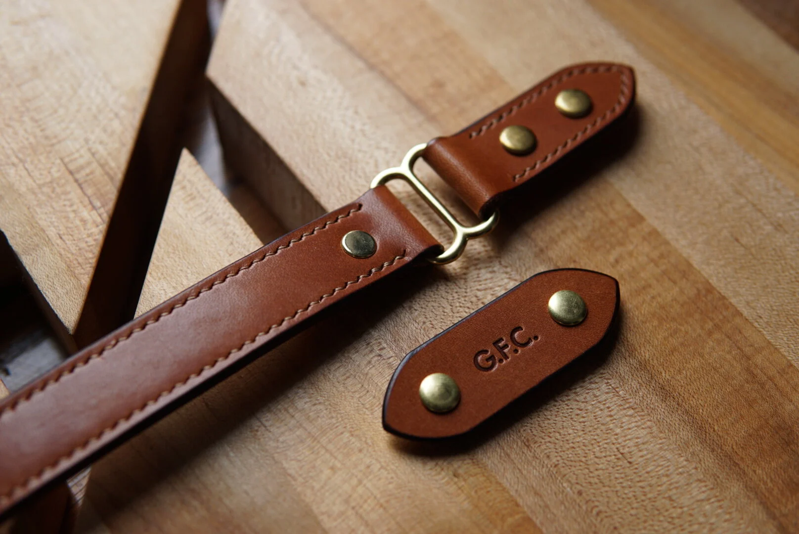 Custom Embossed Initials Badge