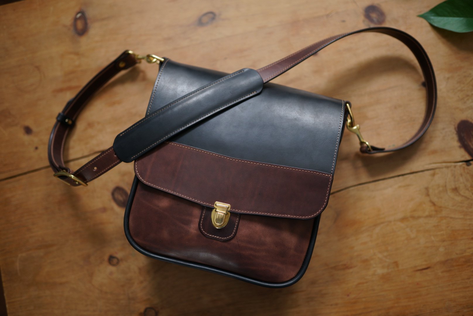 Two Tone Satchel