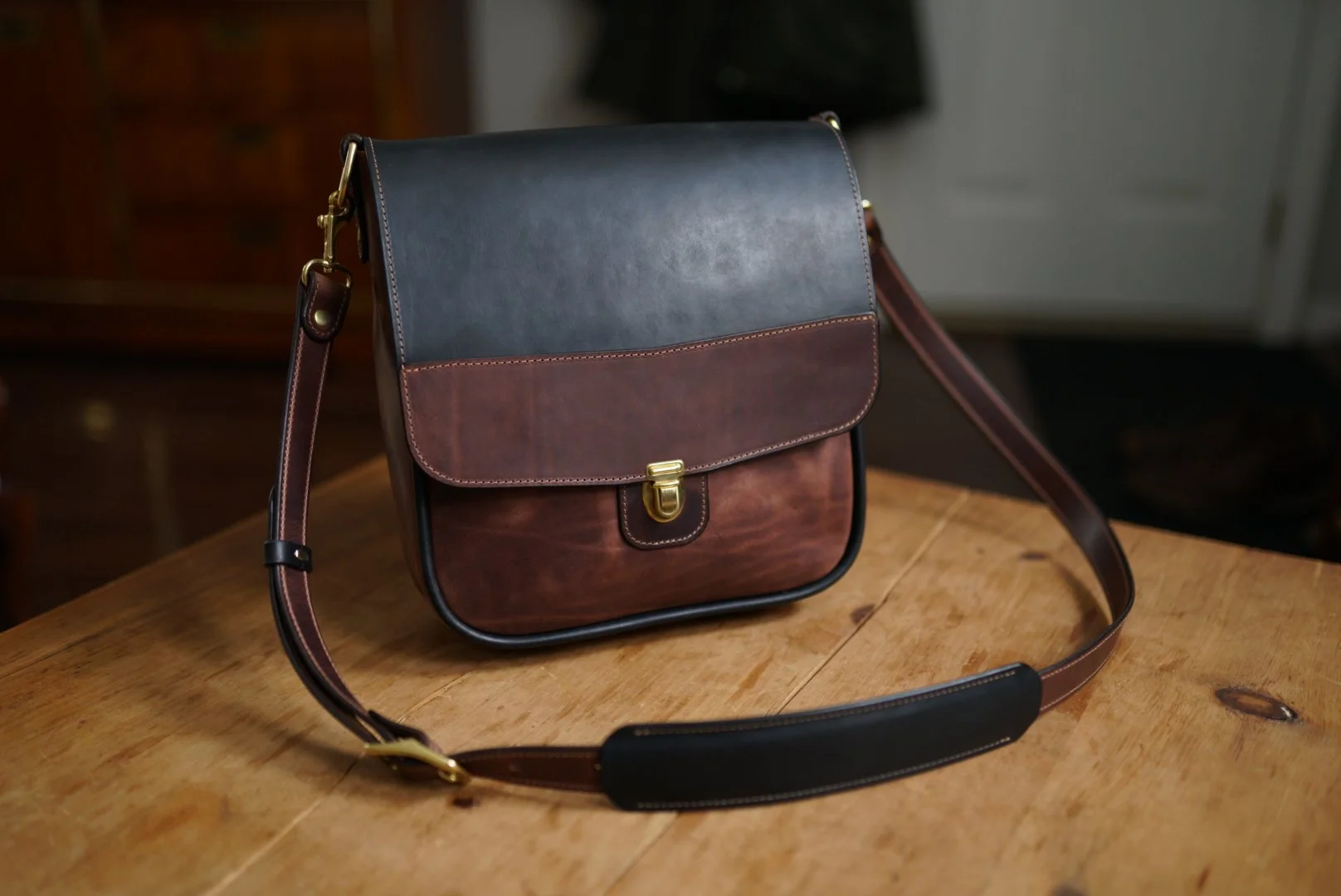 Two Tone Satchel