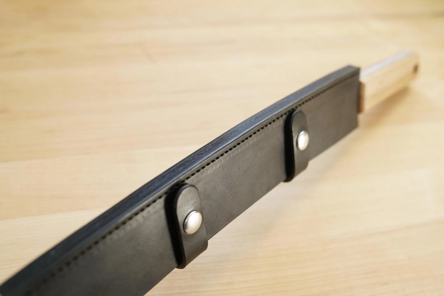 Black Bridle Edge Detail