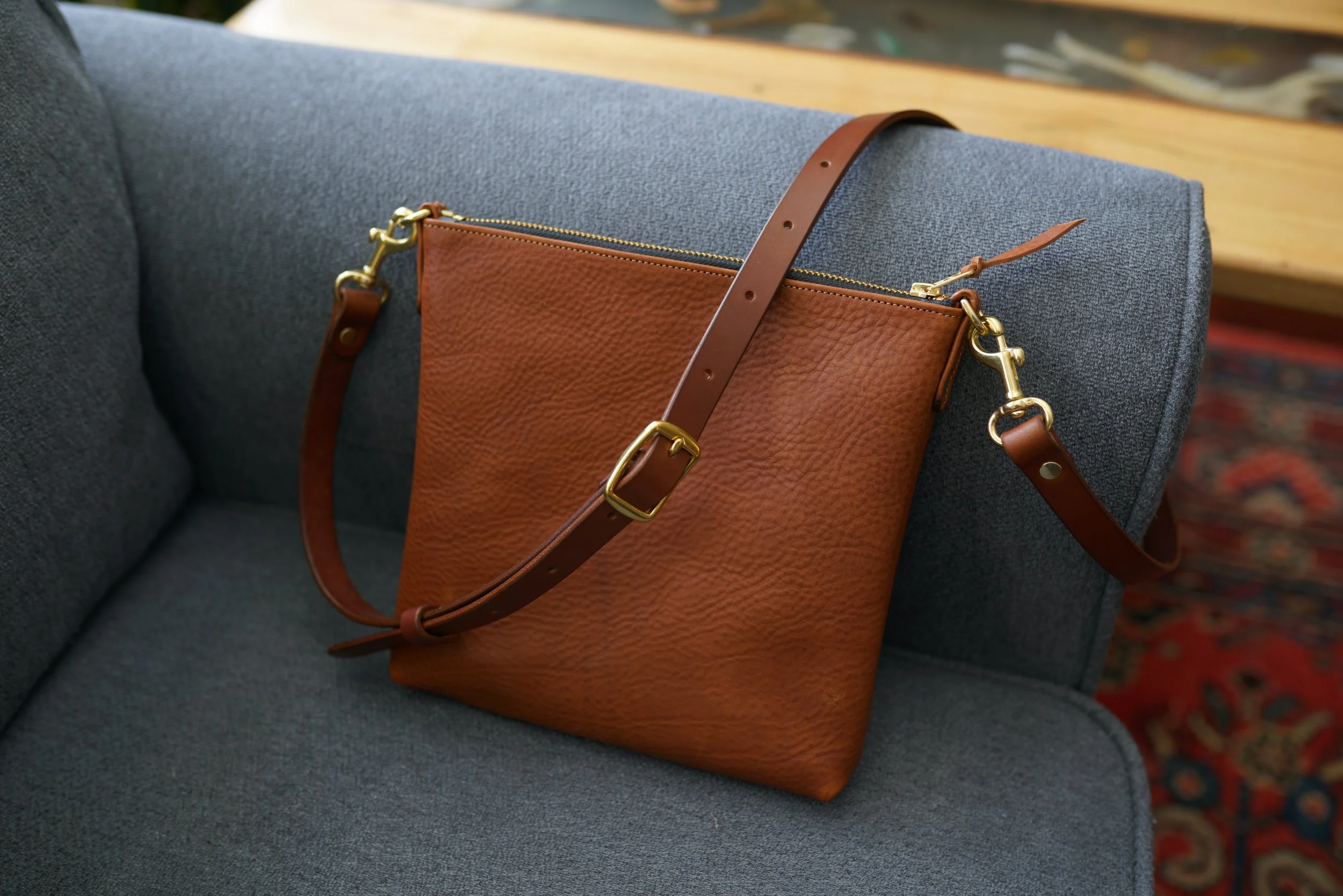 Zipper purse, 10"