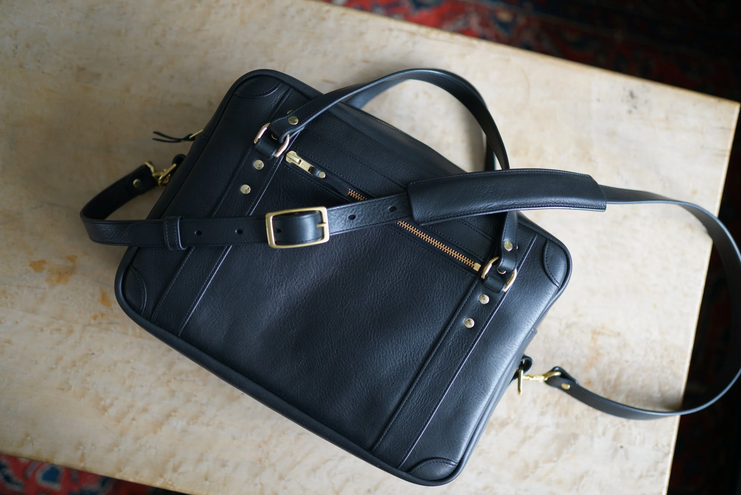 Zippered Messenger Bag 15.5" x 11"