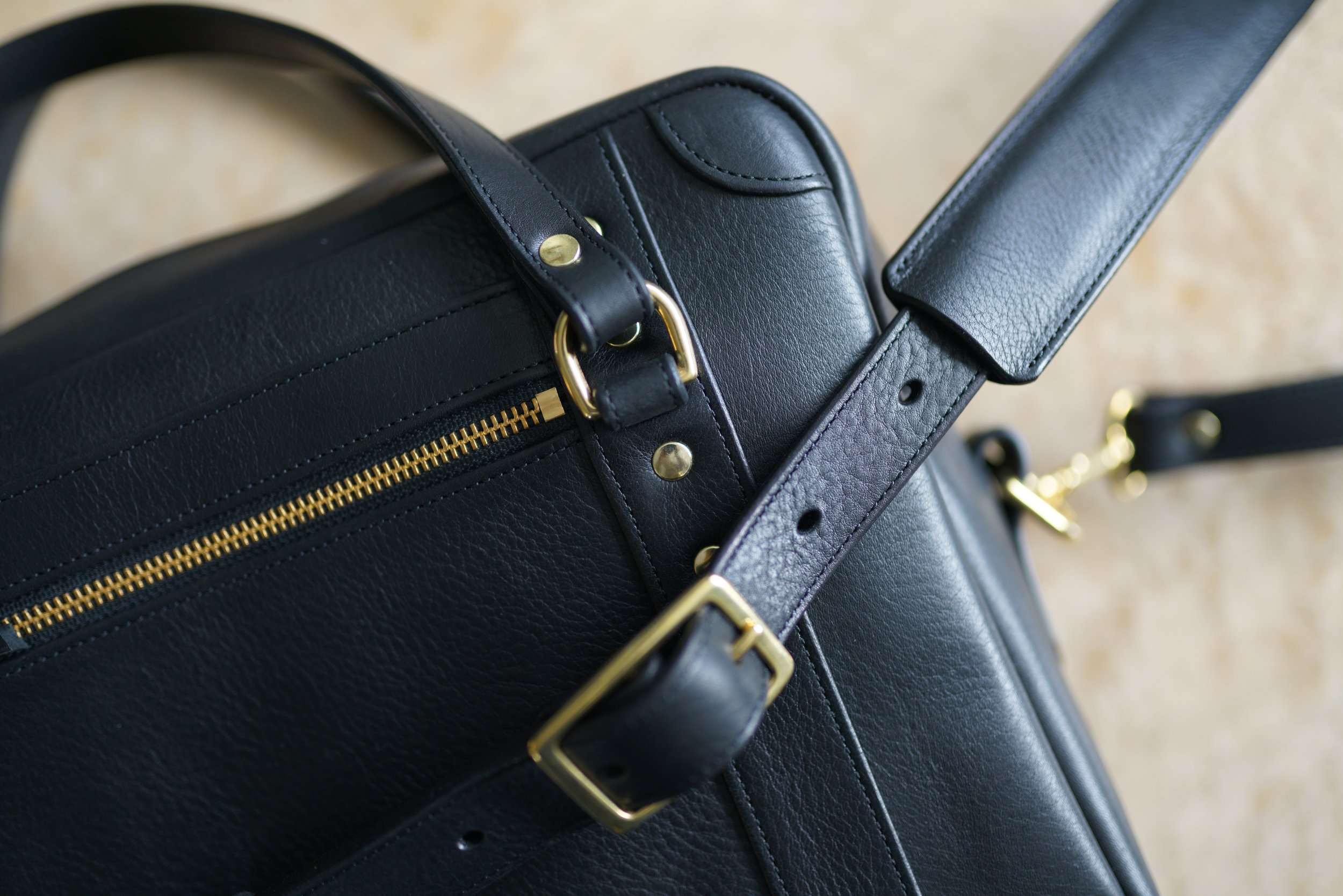 Custom Messenger Bag Details