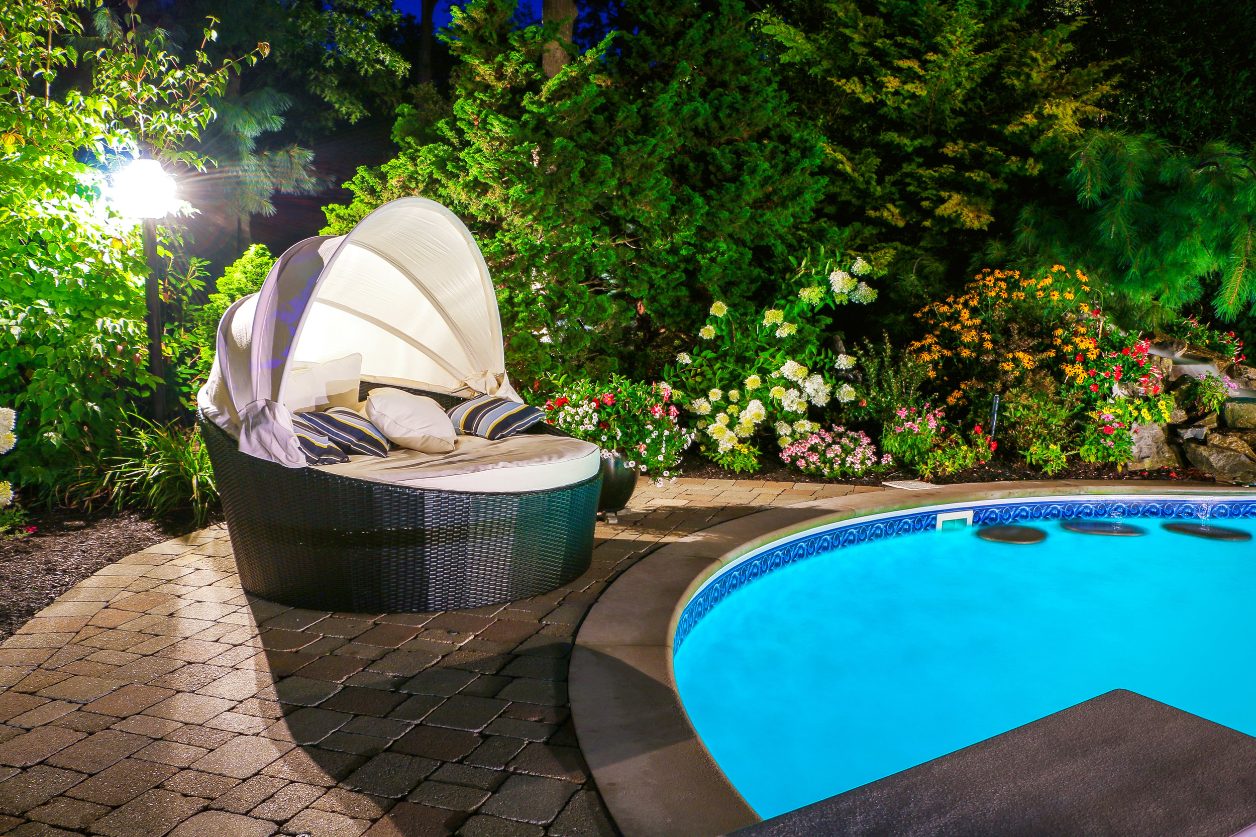 Gorgeous Yet Functional Outdoor Lighting Ideas For Your Flower Beds In Babylon Ny Gary Duff Designs