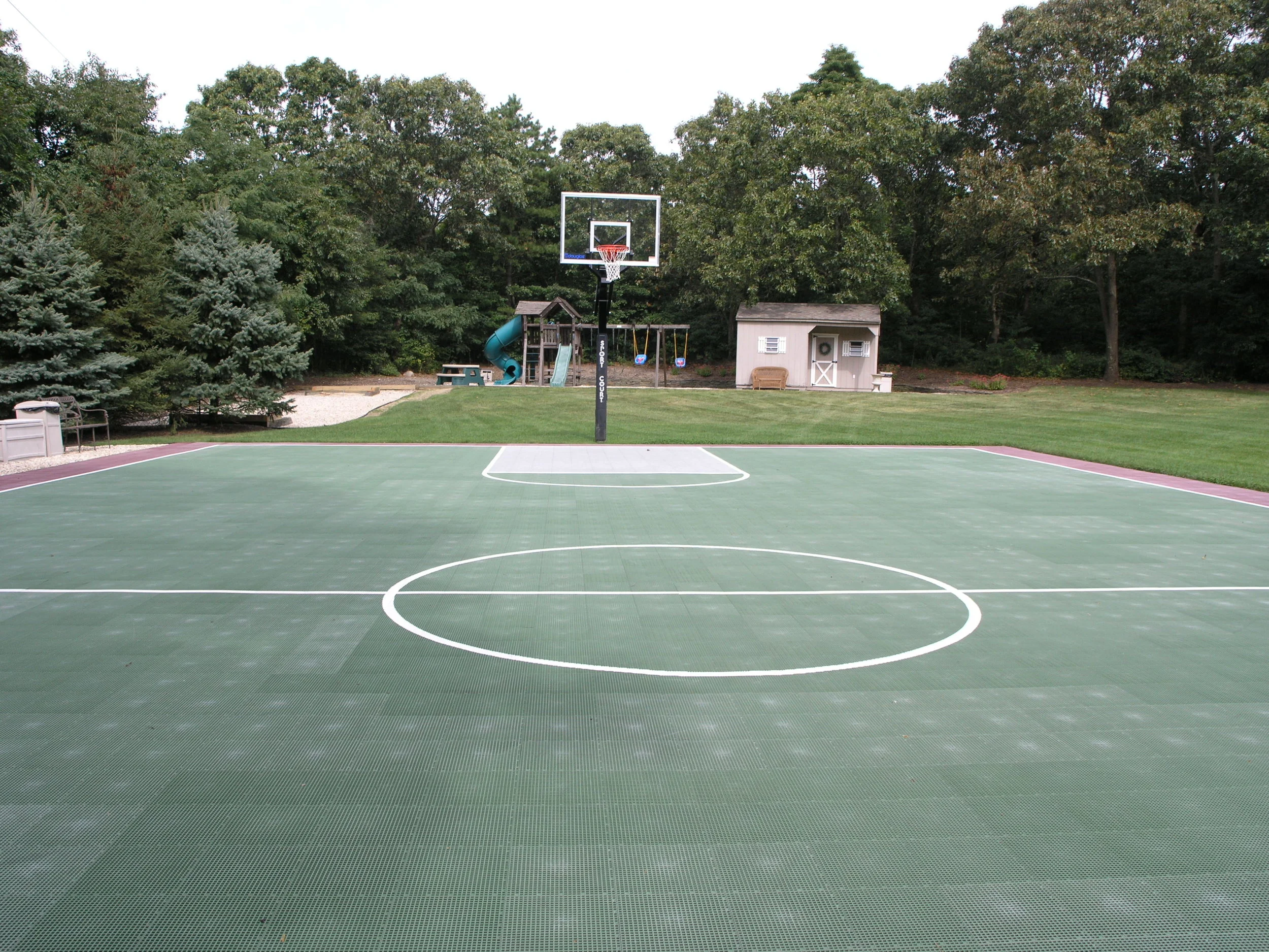 Including Game Courts in Your Backyard Designs in Manhasset, NY