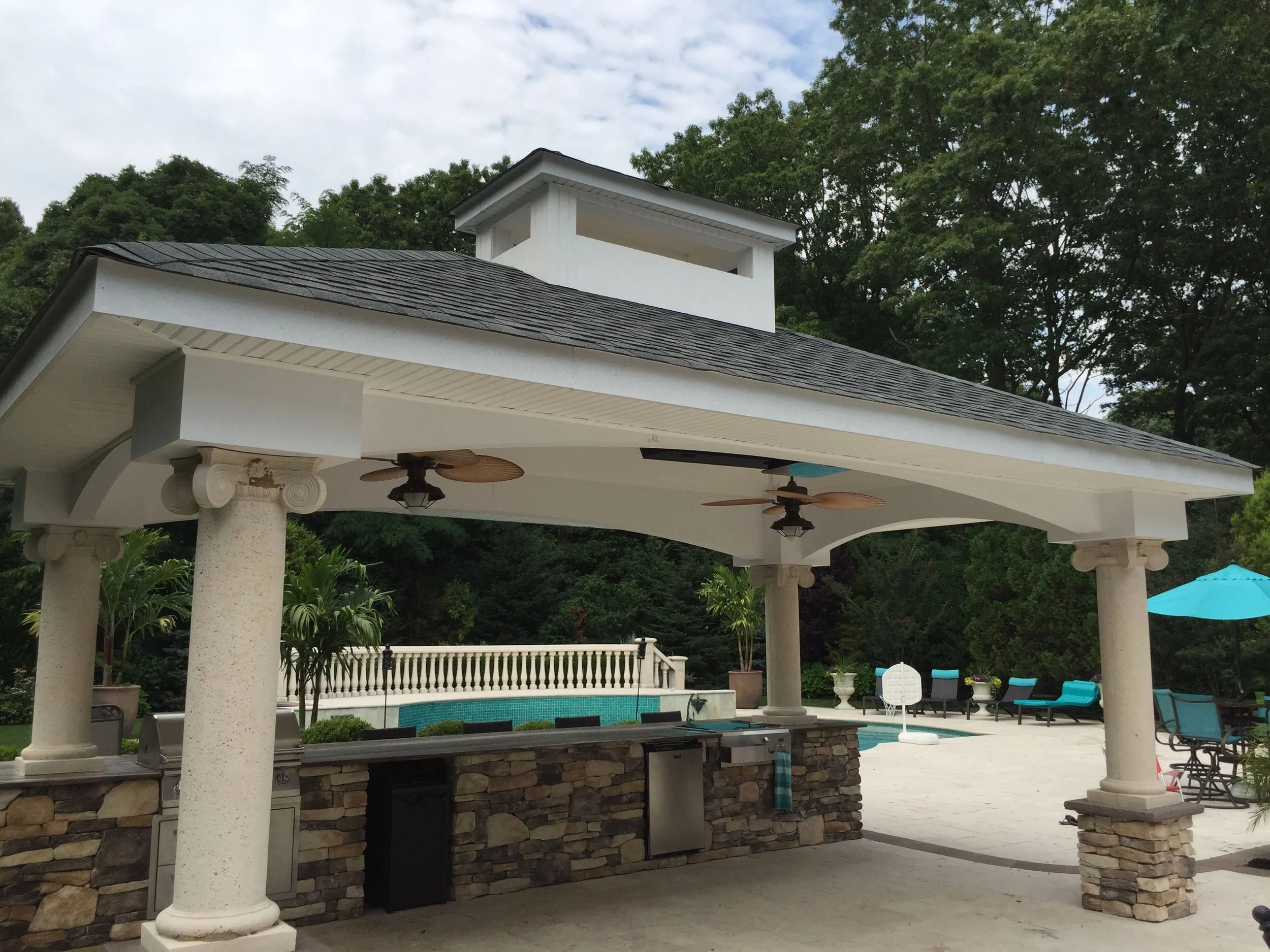 Take Advantage of Your Large Backyard by Adding an Outdoor Kitchen to Your Landscape Design in Port Washington, NY