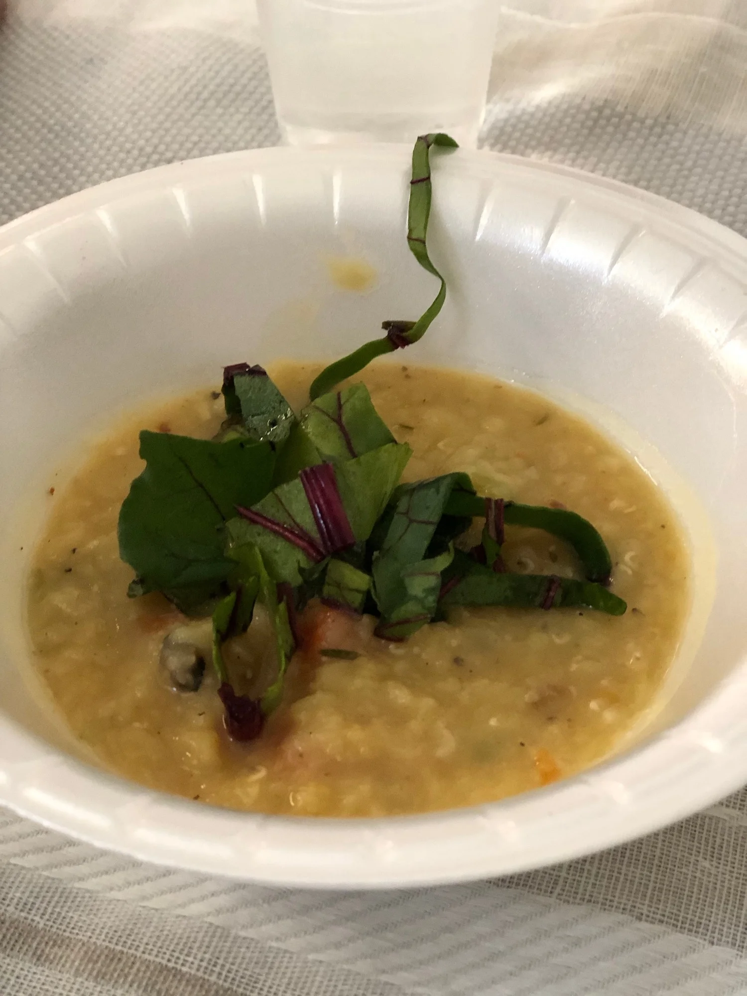 Lentil soup to fuel the brain.