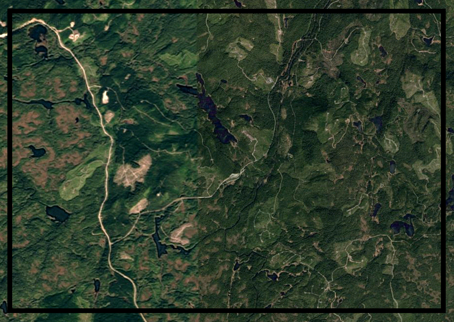 Satellite imagery of Prince of Wales