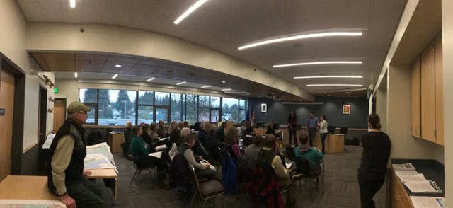 USFS Meeting in Petersburg. Photo Becky Knight.
